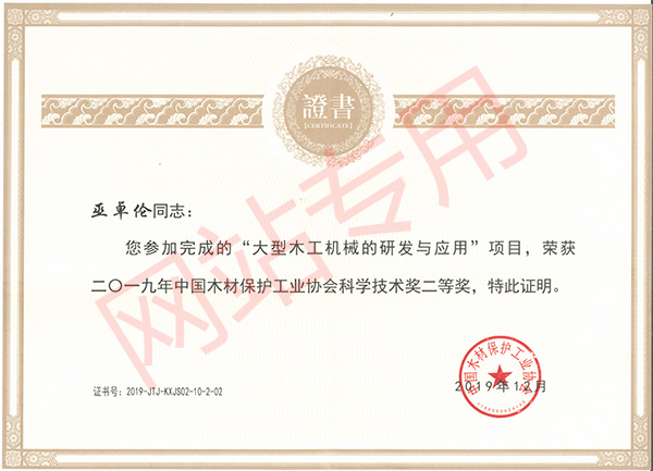 巫卓伦-科学技术二等奖